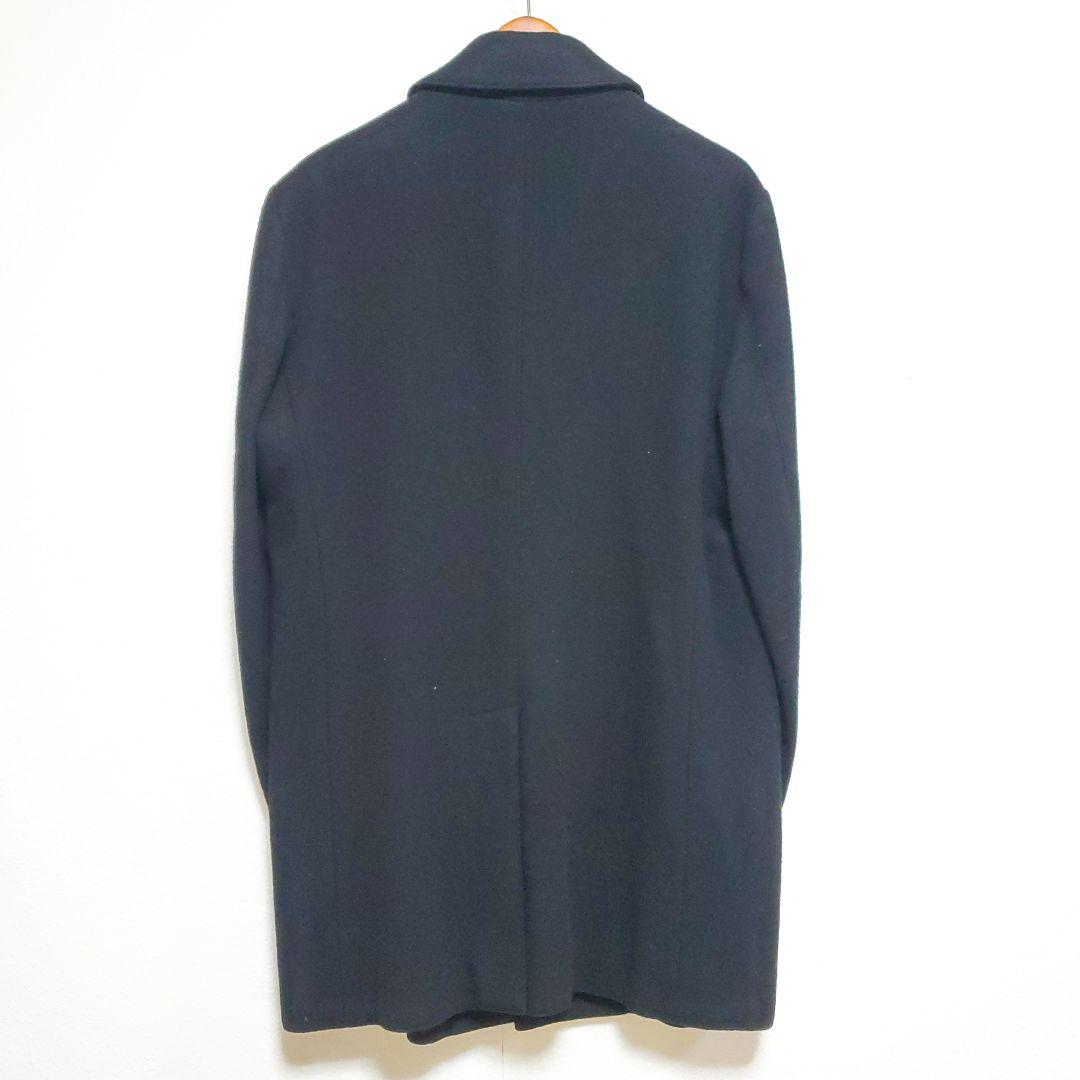 美品！ UNITED TOKYO メリノウールステンカラーコート　L 　ブラック