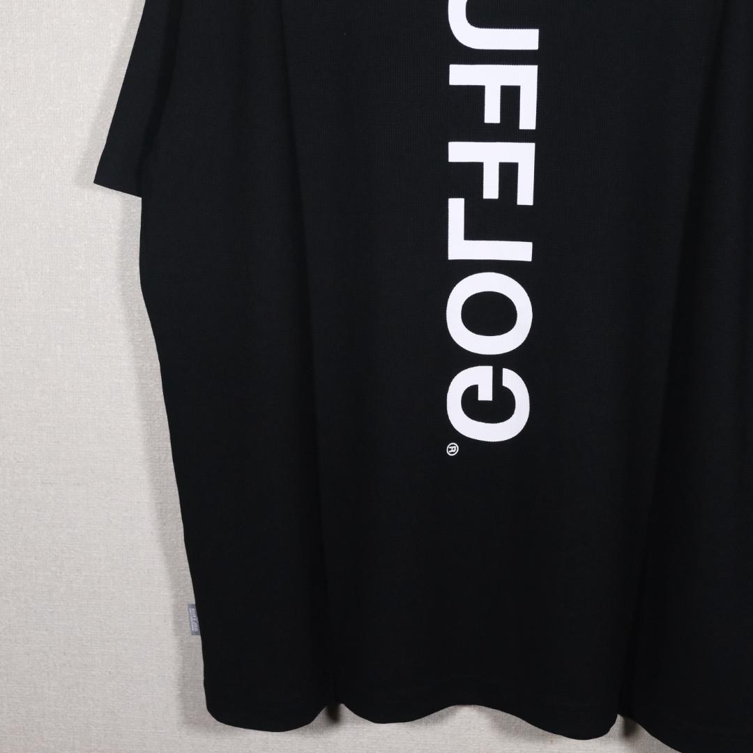 RUFFLOG 25 VERTICAL ロゴモック ネックシャツ ブラック XL モック