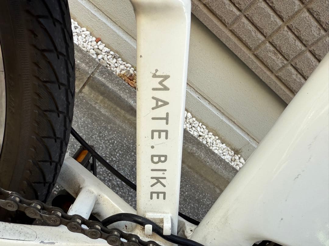 MATE BIKE MATE X Eバイクメイトバイクホワイトカラーメイトシティ