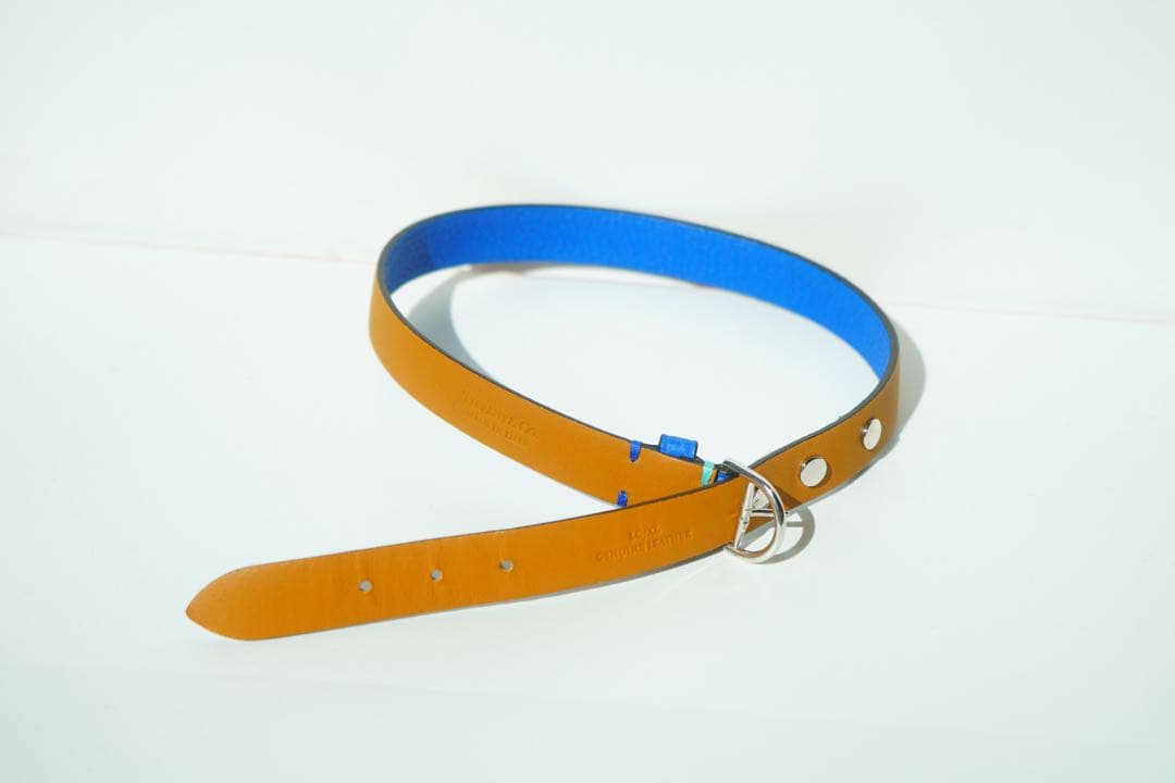 TIFFANY&Co. リターントゥ ナロー レザー ラップ 2連 ブレスレット