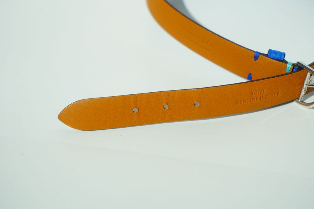 TIFFANY&Co. リターントゥ ナロー レザー ラップ 2連 ブレスレット