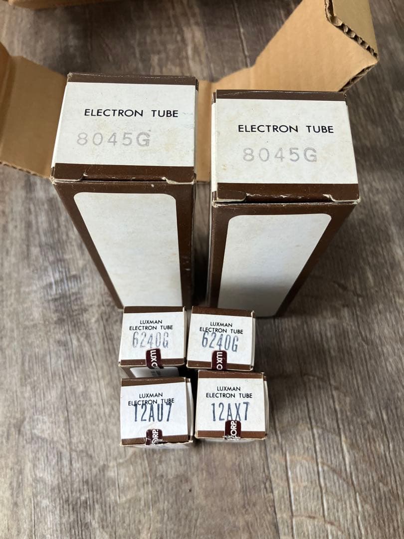 S*Y様 LUXMAN ラックスマン　真空管　8045G 6240G 12AU7