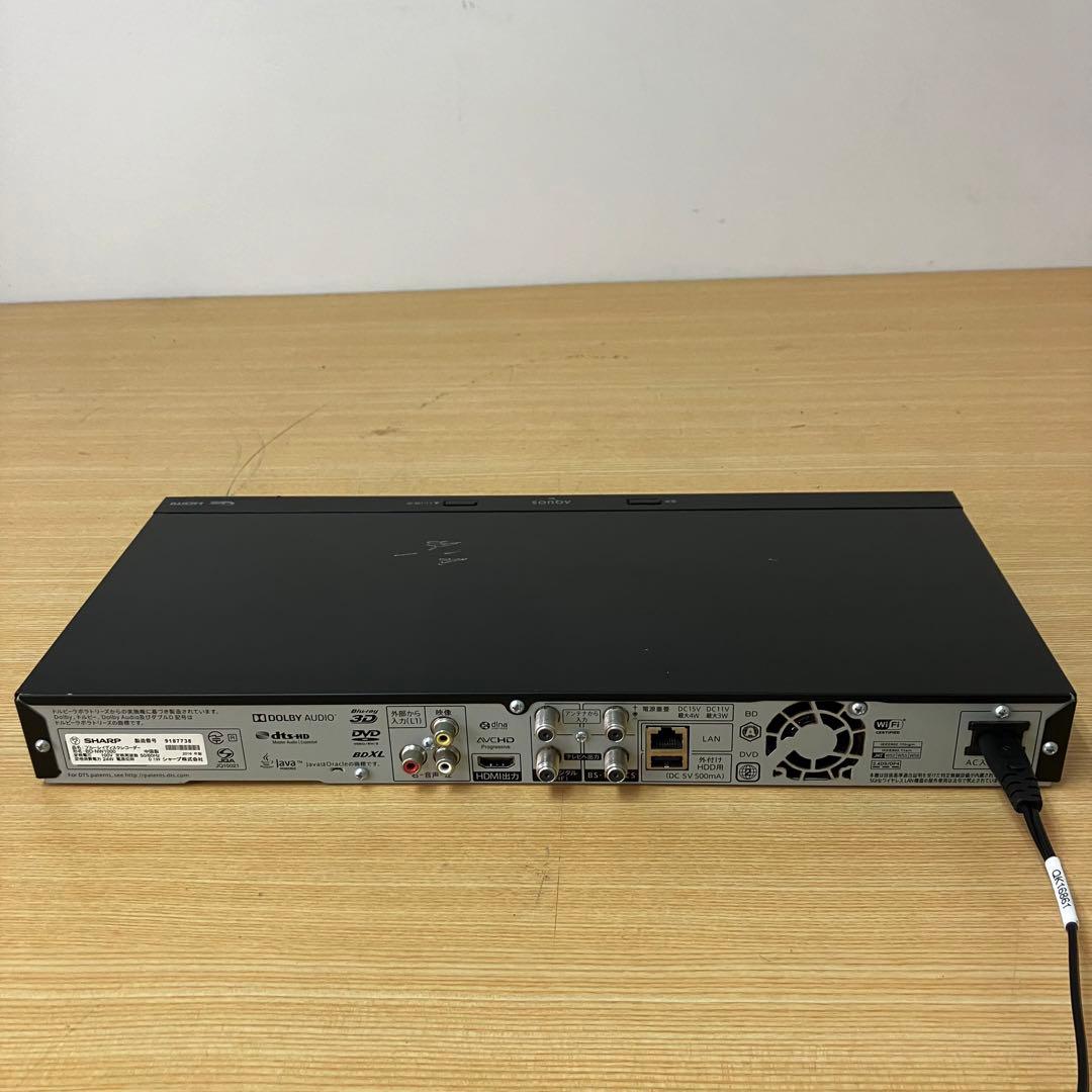 SHARP シャープ BD-NW1000 AQUOS ブルーレイレコーダー