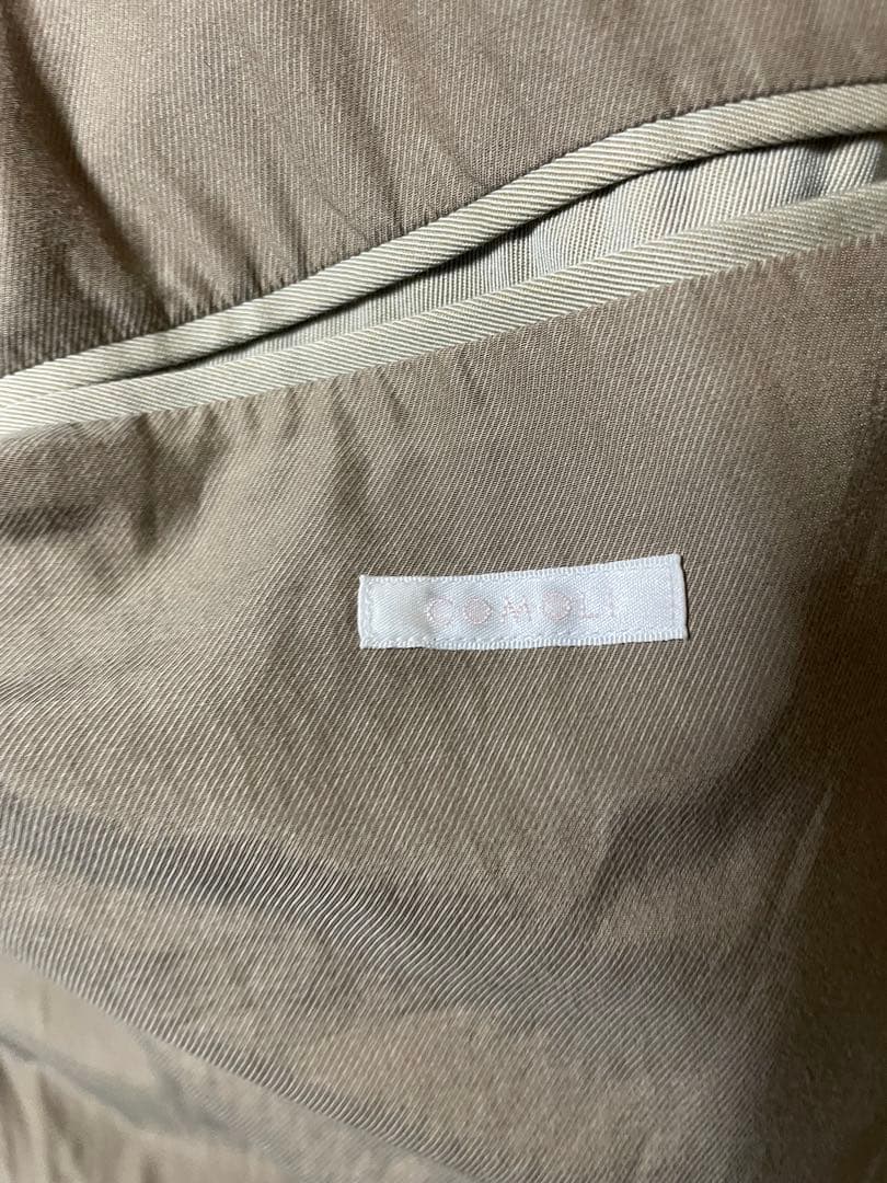 COMOLI コットンギャババルカラーコート (A03-04002) コモリ