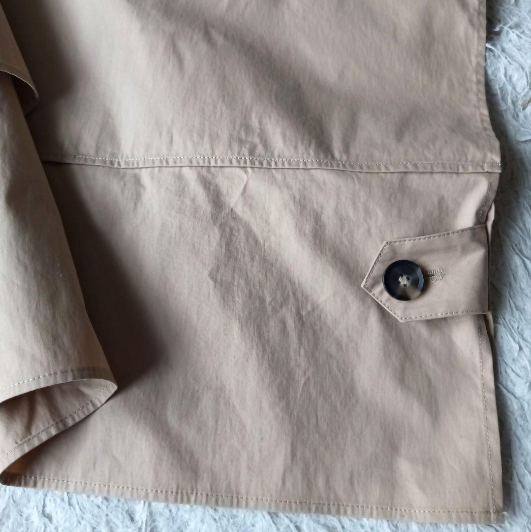 【コス】ハイブリットトレンチコートケープ　ベージュ ショート丈