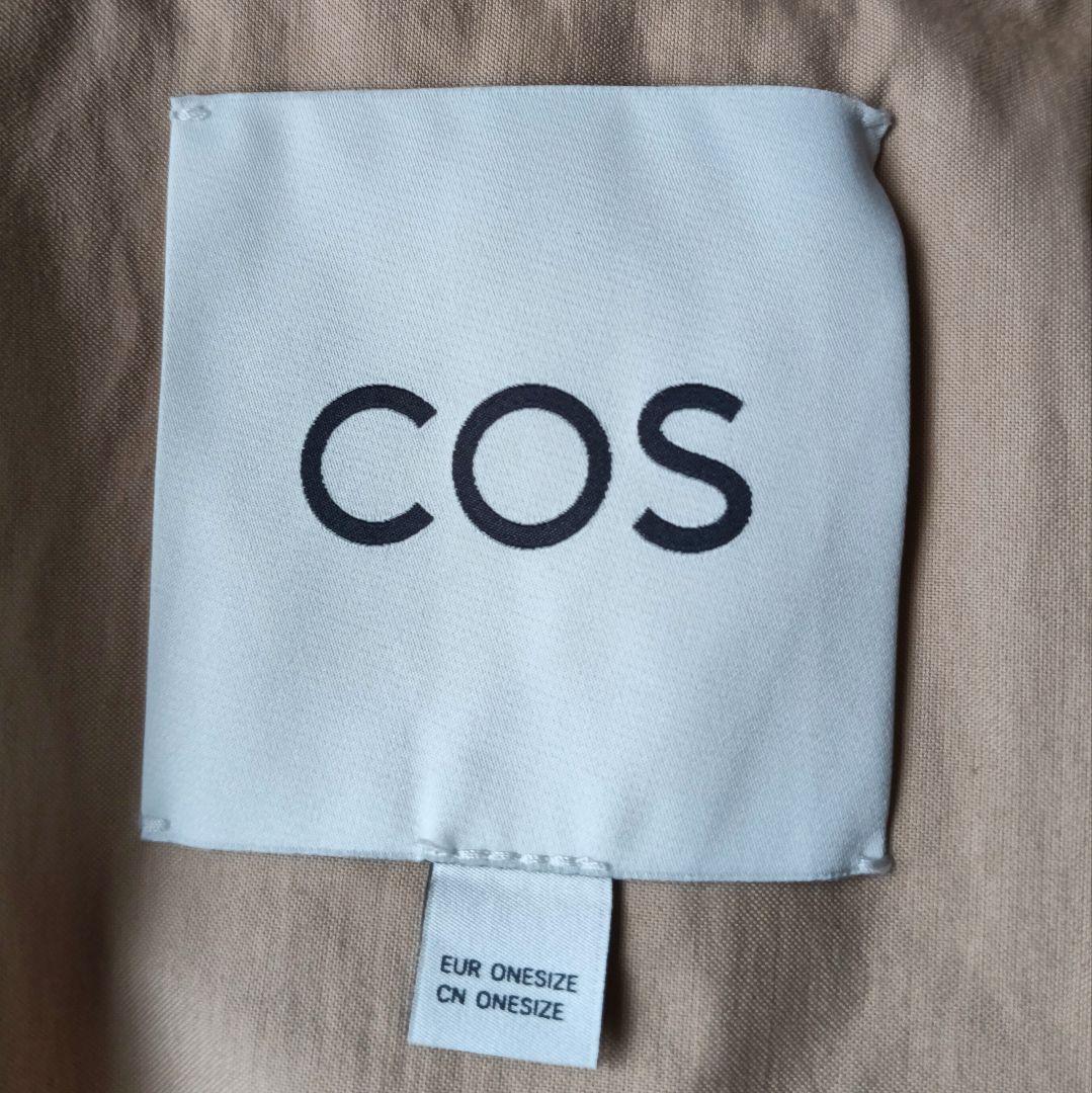 【コス】ハイブリットトレンチコートケープ　ベージュ ショート丈