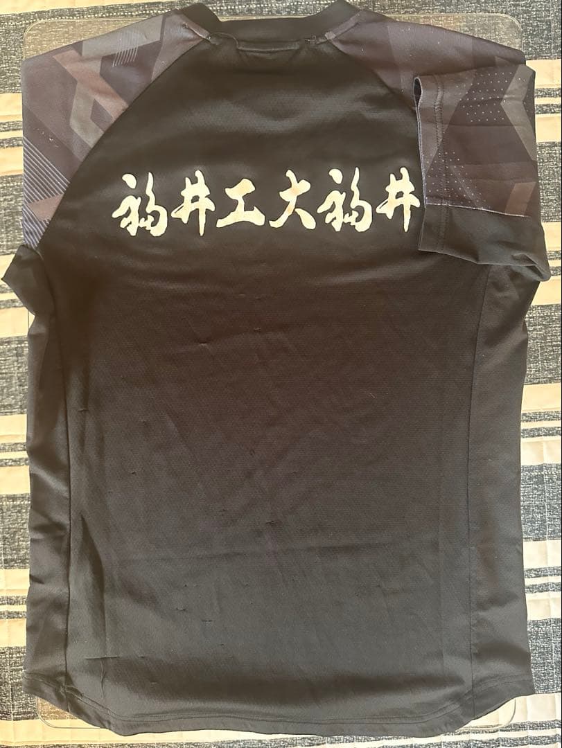 福井工大福井高校 バレーボール アシックス Tシャツ 2XL