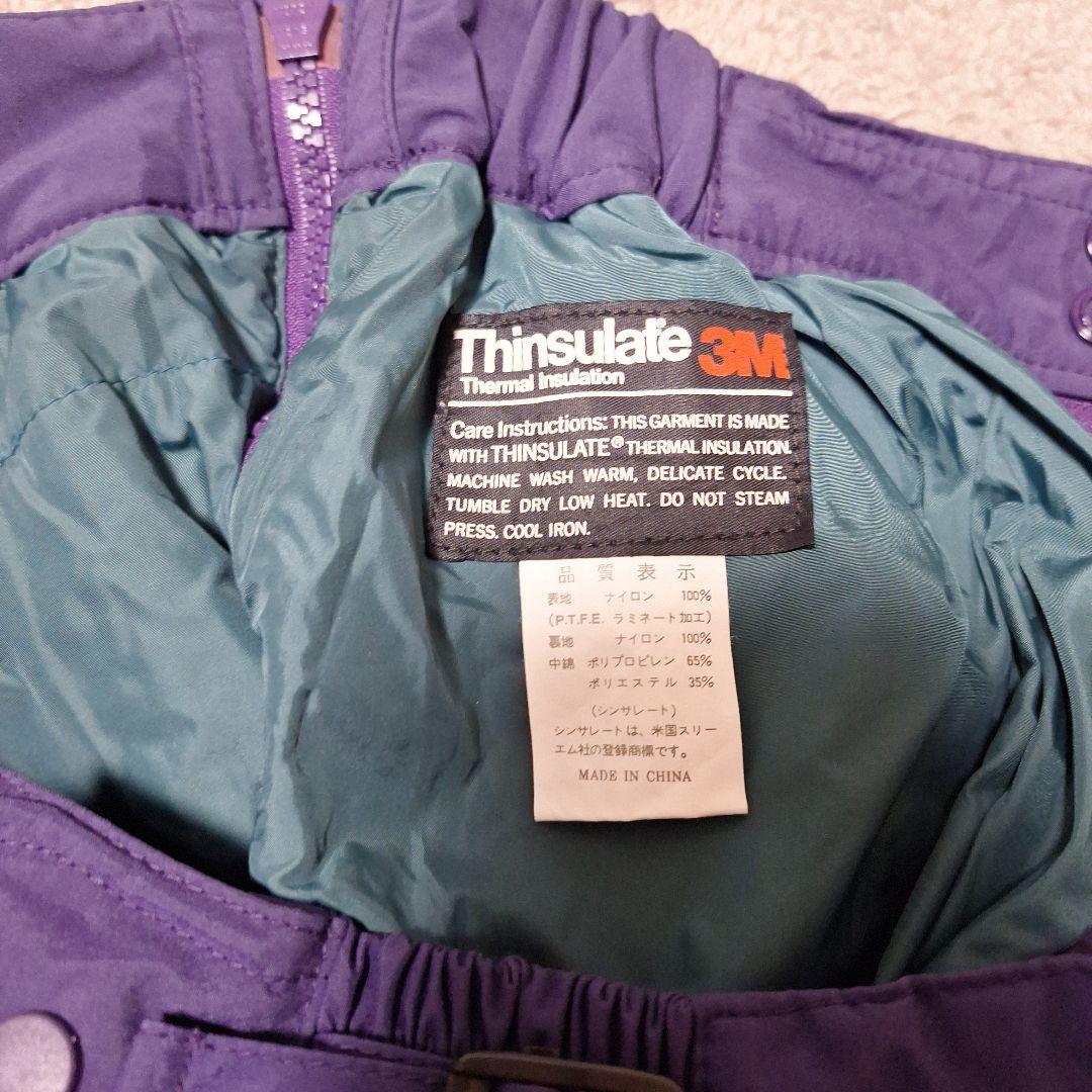 mont-bell スキーウェア 上下 パープル M