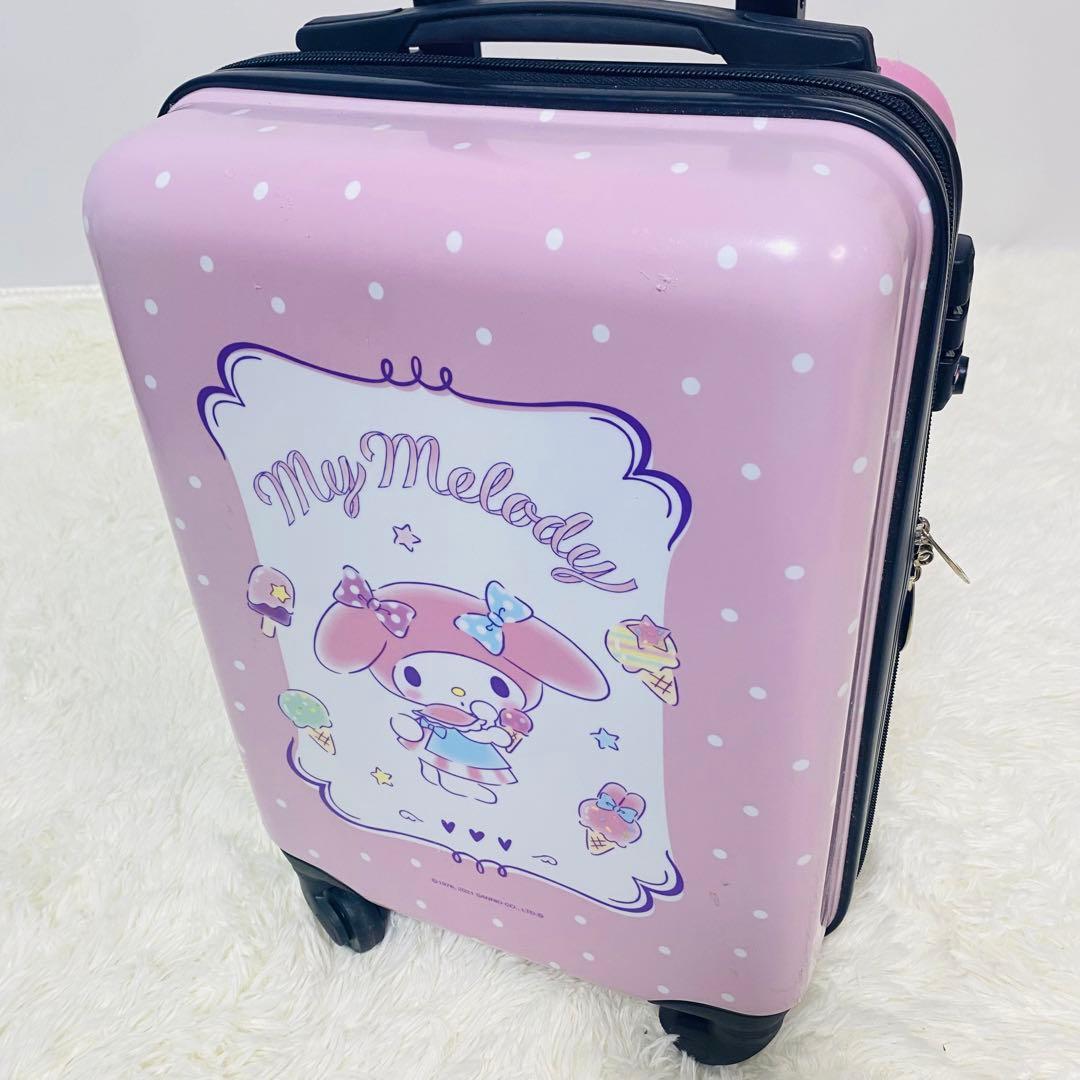 美品】マイメロディ my melody スーツケース キャリーケース 約17L