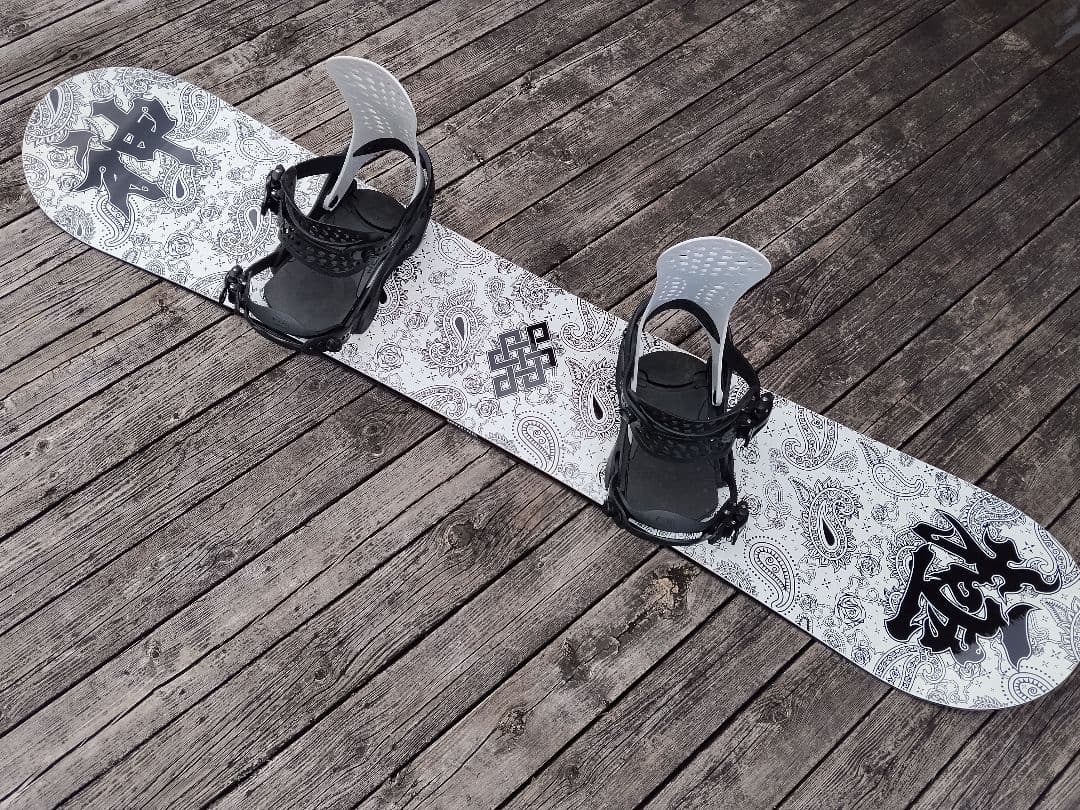 スノーボード 2点セット 極道神風蹴 空人 142cm FLUX PR - メルカリ