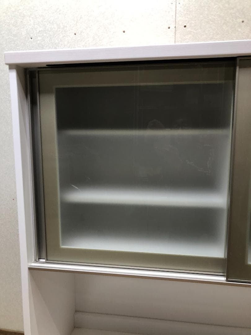 ニトリ リガーレ 120 カップボード 上部のみ　食器棚　250127-1