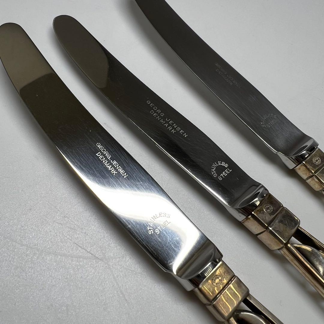 Poジョージジェンセンブロッサム　sterling925 デザートナイ3本