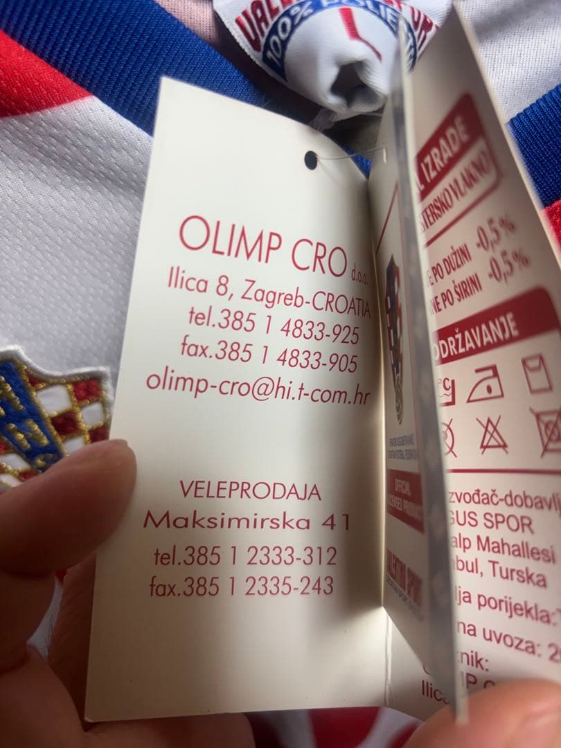クロアチア サッカーシャツ ユニフォーム