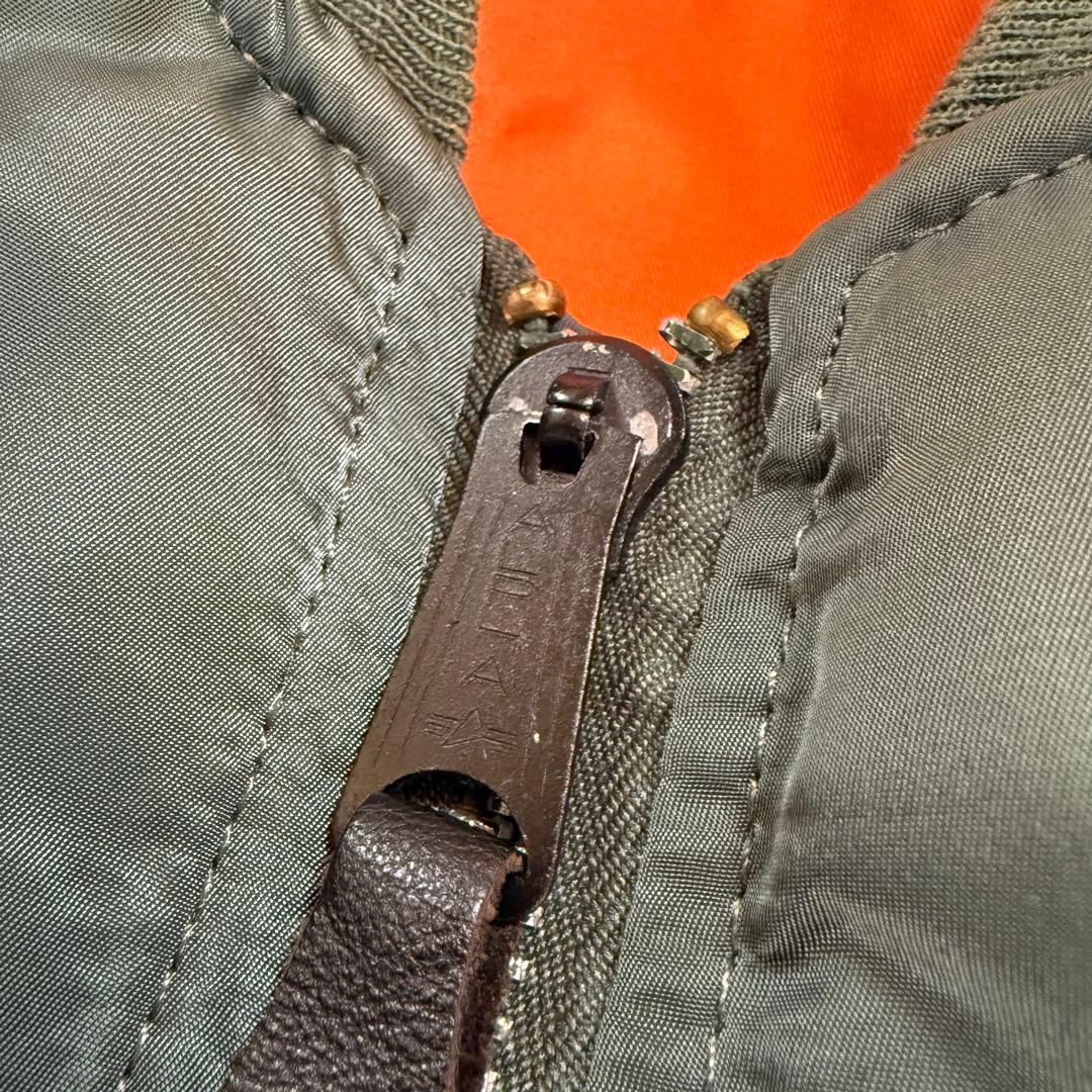 ✨希少✨90s USA製 ALPHA INDUSTRIES MA-1 XL ロゴ