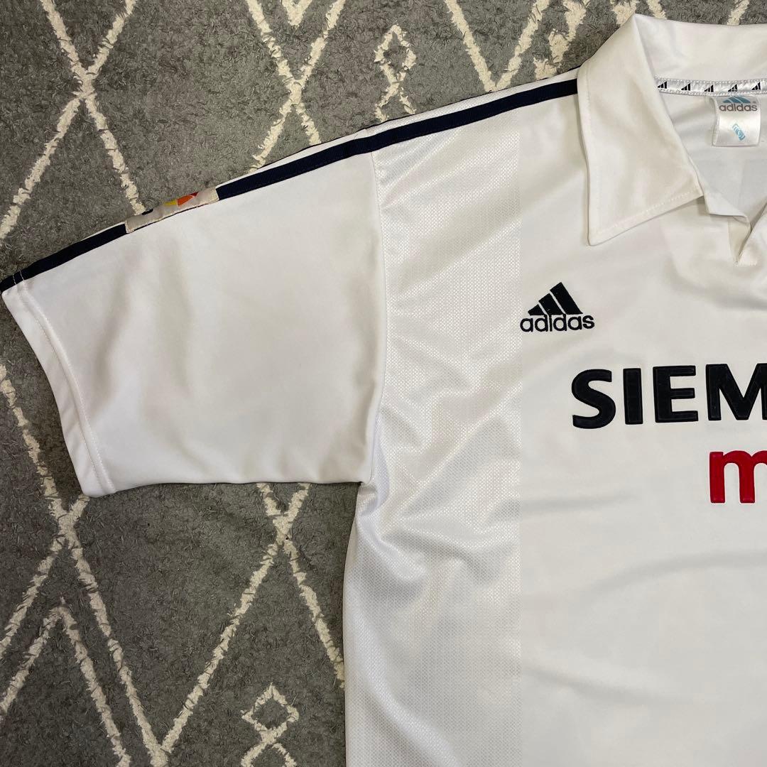 adidas レアル・マドリード ゲームシャツ SIEMENS mobile