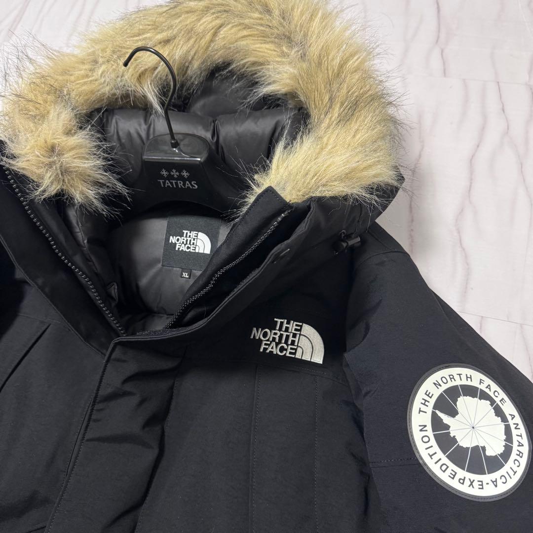 XLサイズ✨ノースフェイス アンタークティカ ダウンジャケット ブラック ファー