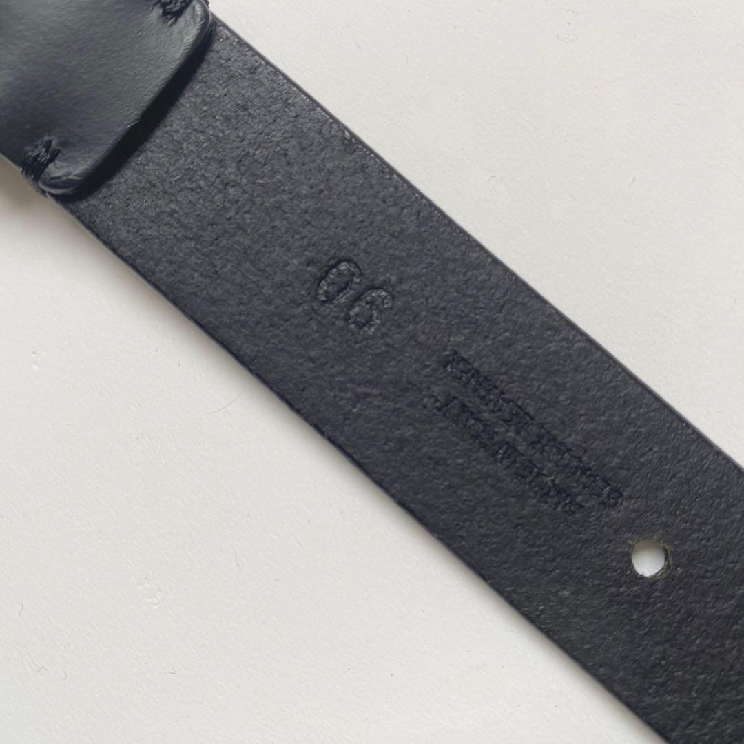 Maison Margiela メゾンマルジェラ レザーベルト 90 ブラック