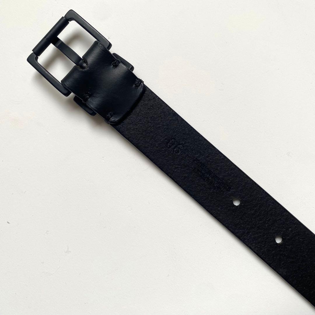 Maison Margiela メゾンマルジェラ レザーベルト 90 ブラック