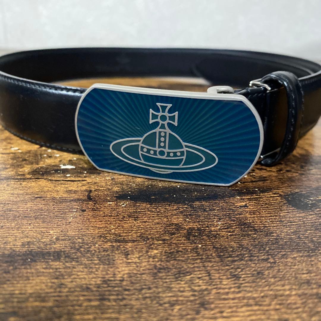 Vivienne Westwood ／ オーブバックルレザーベルト - メルカリ