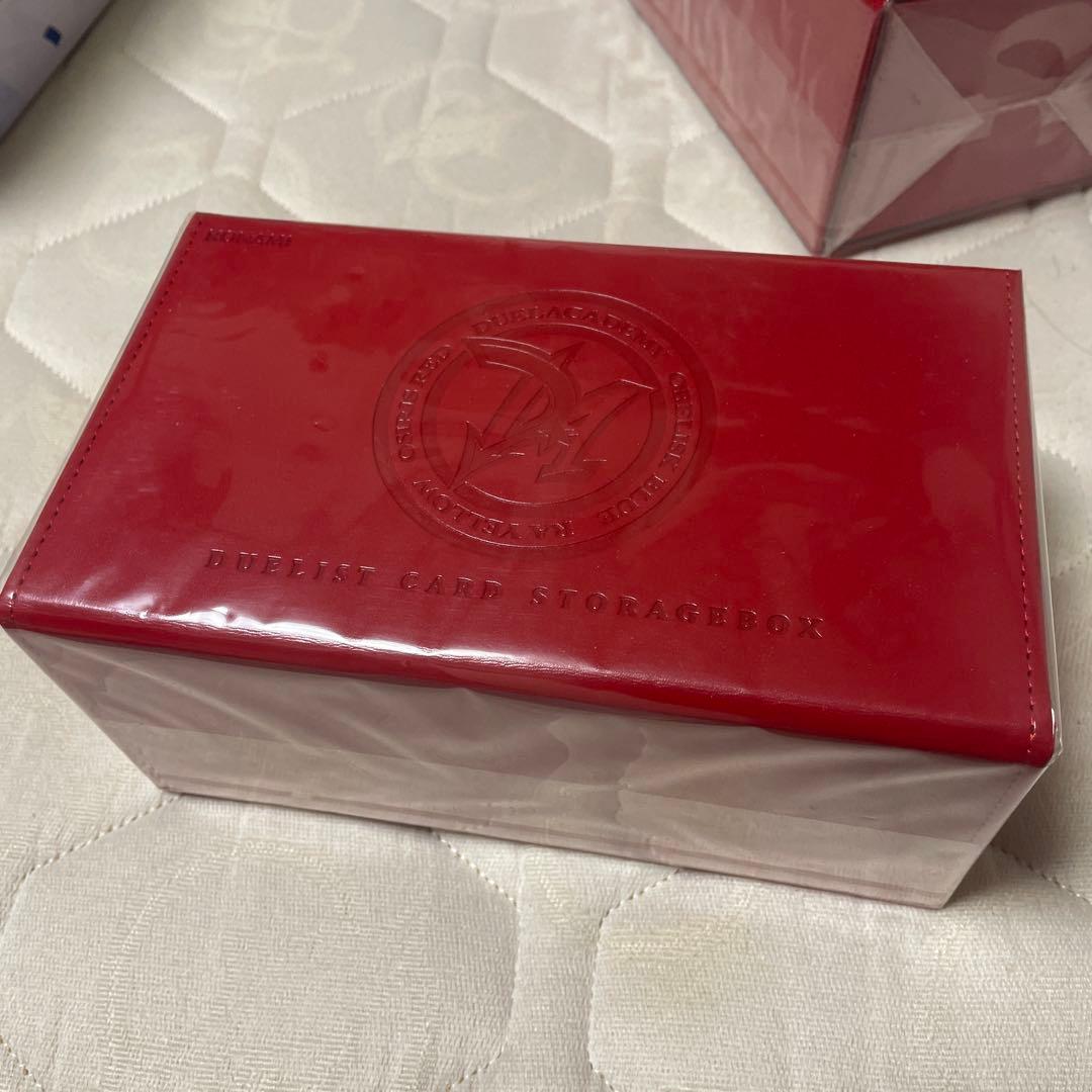 遊戯王 オシリスレッド デッキケース レザー A