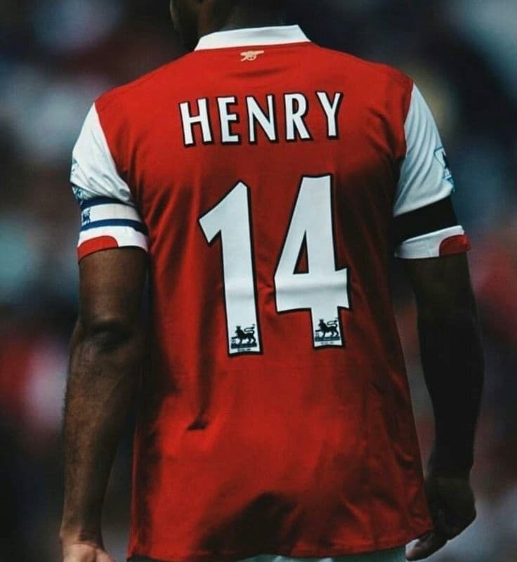 【現地購入】アーセナル アンリ 06/07 ユニフォーム Mサイズ