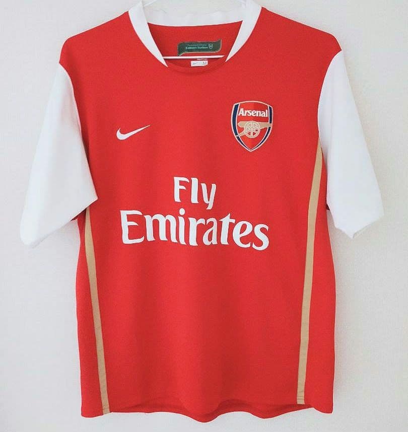 【現地購入】アーセナル アンリ 06/07 ユニフォーム Mサイズ