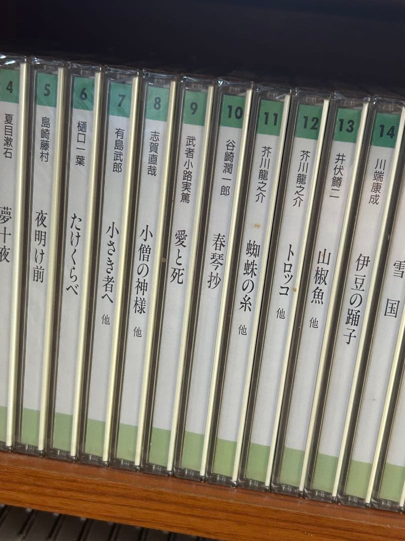 【定価228900円】朗読CD60枚 サウンド文学館 パルナス【ほぼ未使用】