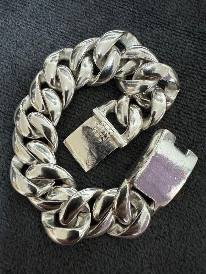 シルバー925 ブレスレット 極太 ヴィンテージ 最終価格 - メルカリ