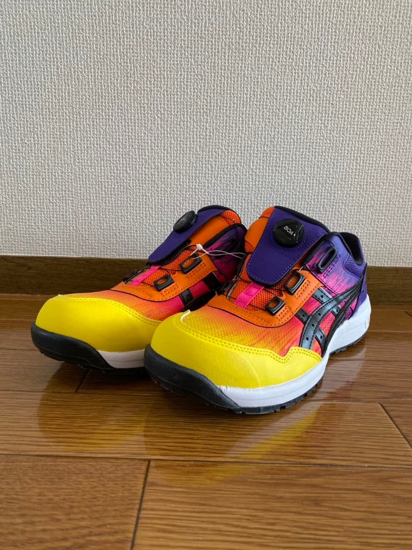 新品未使用 希少限定カラー ASICS 安全靴 CP209　26.0cm