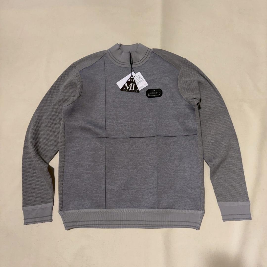 25aw正規品 新品 MARK&LONA マーク＆ロナ モックネックニット 48