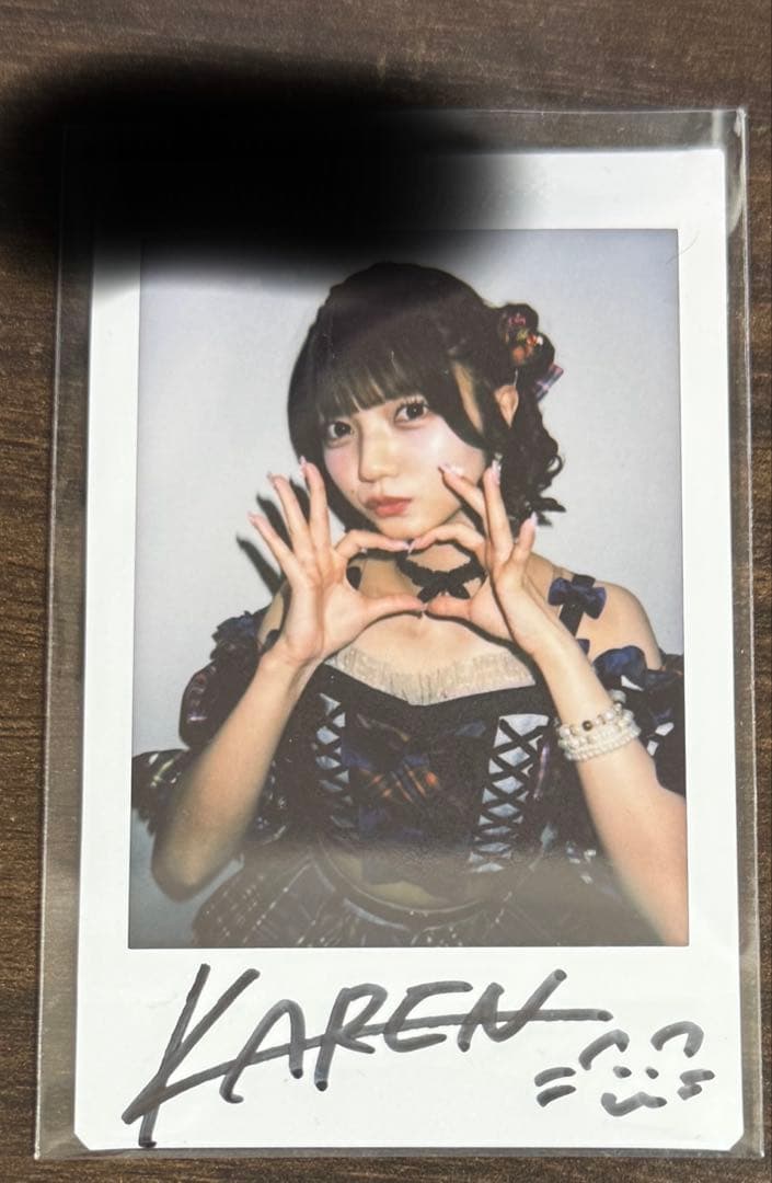 fav me 阿部 かれんサインチェキ - メルカリ