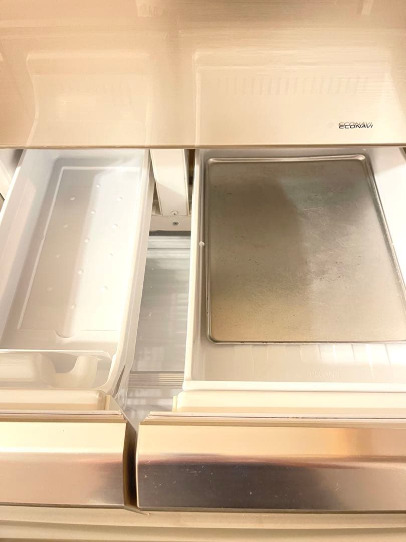 Panasonic 冷蔵庫 NR-E438TG-N 説明書あり