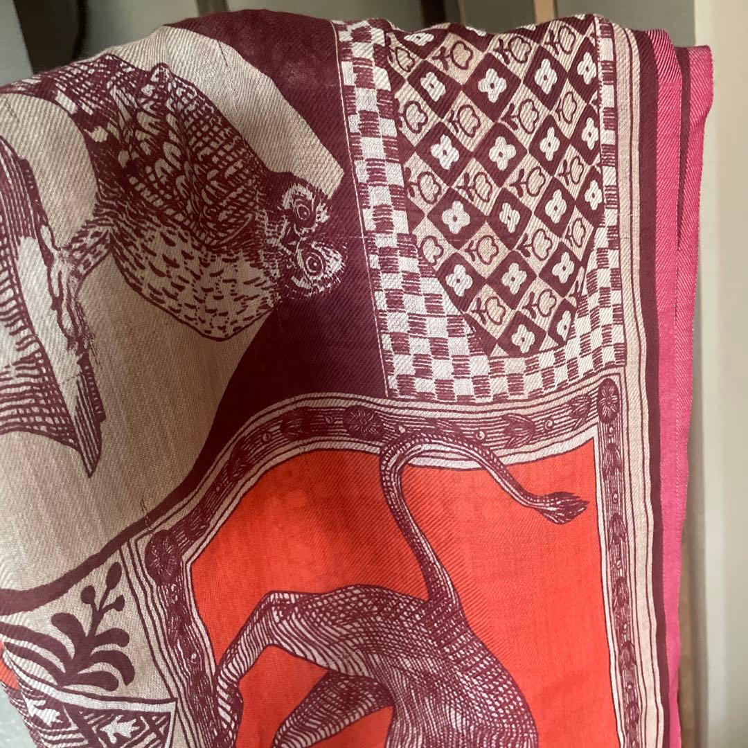 INOUI EDITIONS フリンジ付きストール