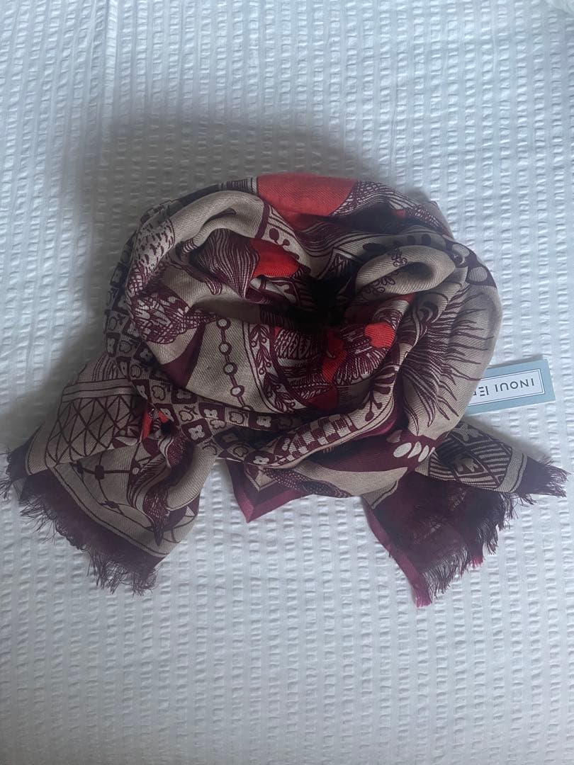 INOUI EDITIONS フリンジ付きストール