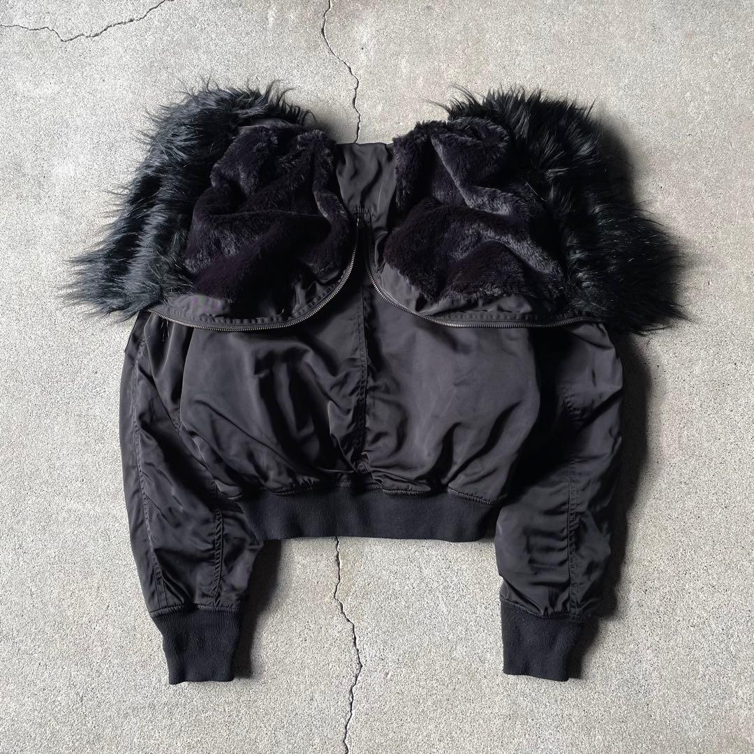 ジャケット・アウター N-2B flight short jacket n2b all black