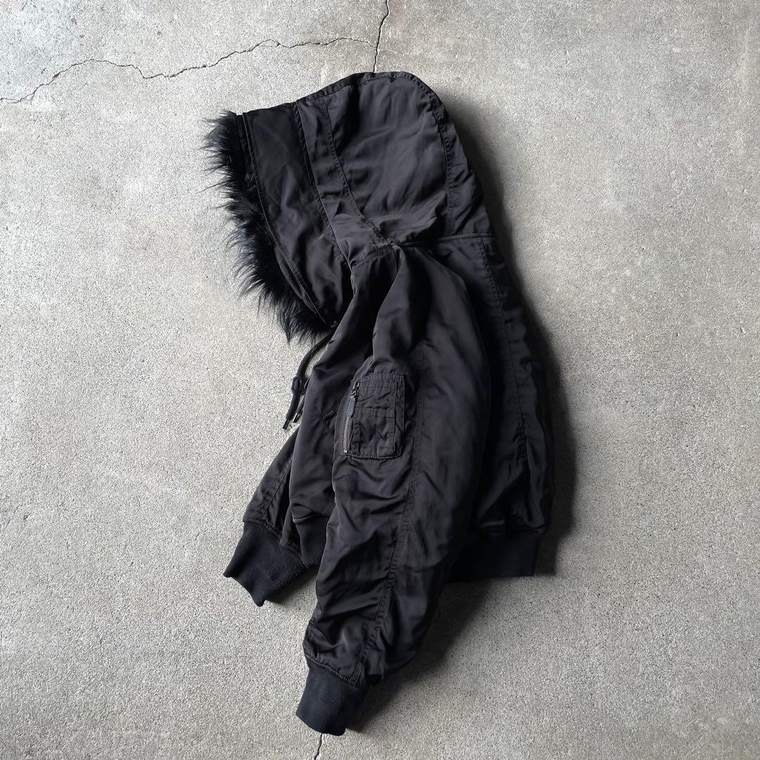 ジャケット・アウター N-2B flight short jacket n2b all black