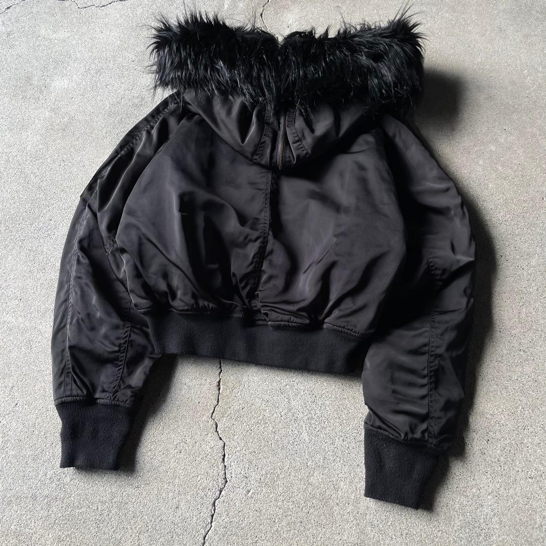 ジャケット・アウター N-2B flight short jacket n2b all black