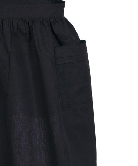 272◇カメオブローチフリルエプロン 黒 axes femme アクシーズ