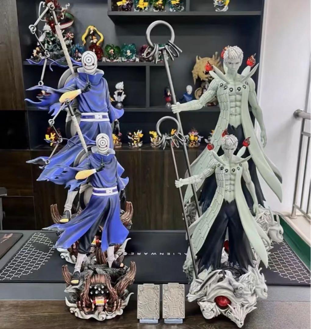 NARUTO ナルト うちはオビト ガレージキット ガレキ スタチュー①④