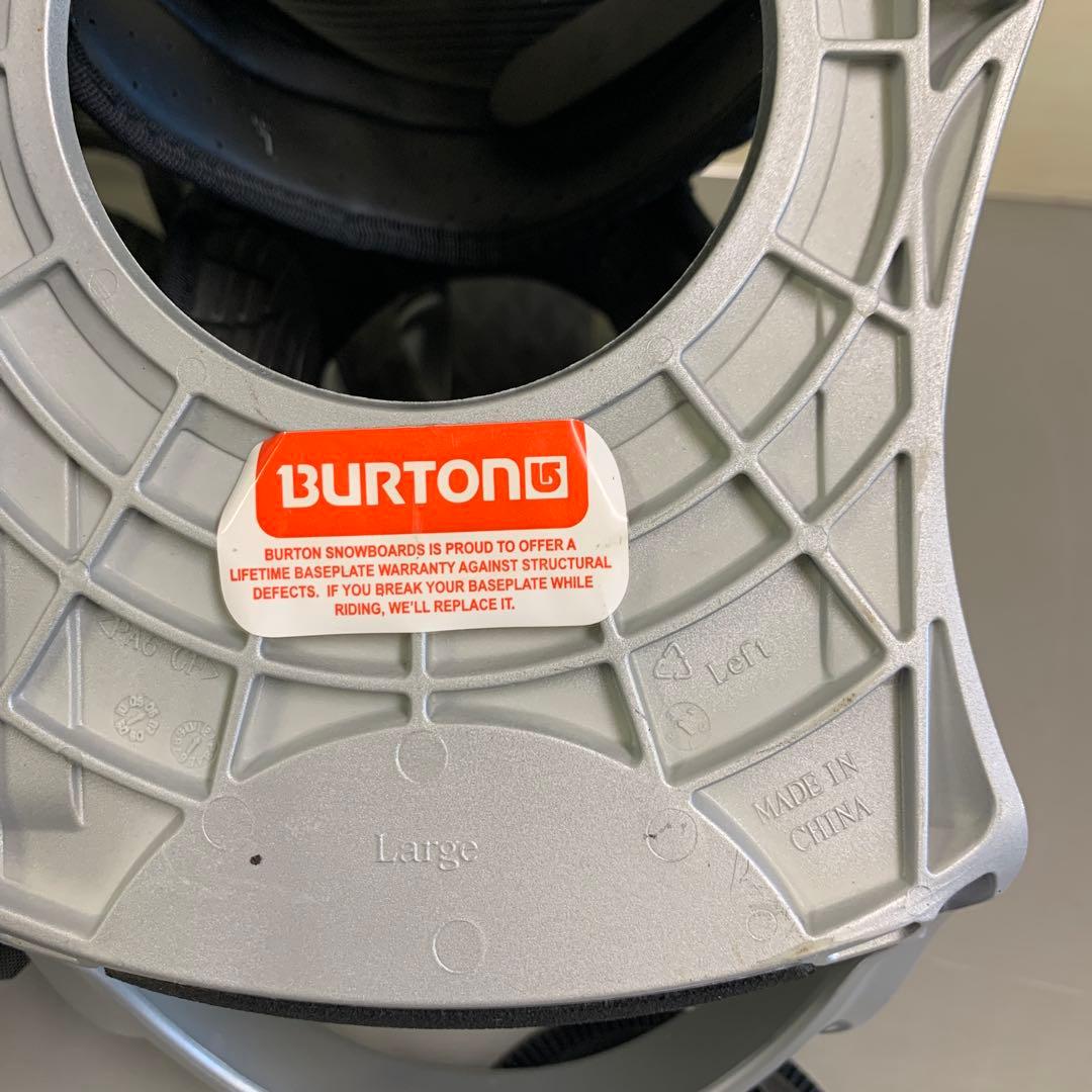 値下げ！　バートン　スノーボード　ビンディング　Lサイズ　中古品