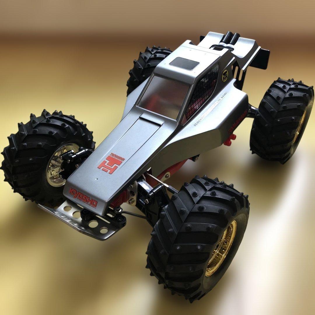 タミヤ モンスタービートルシャーシ╋京商トマホークボディ 未走行品の