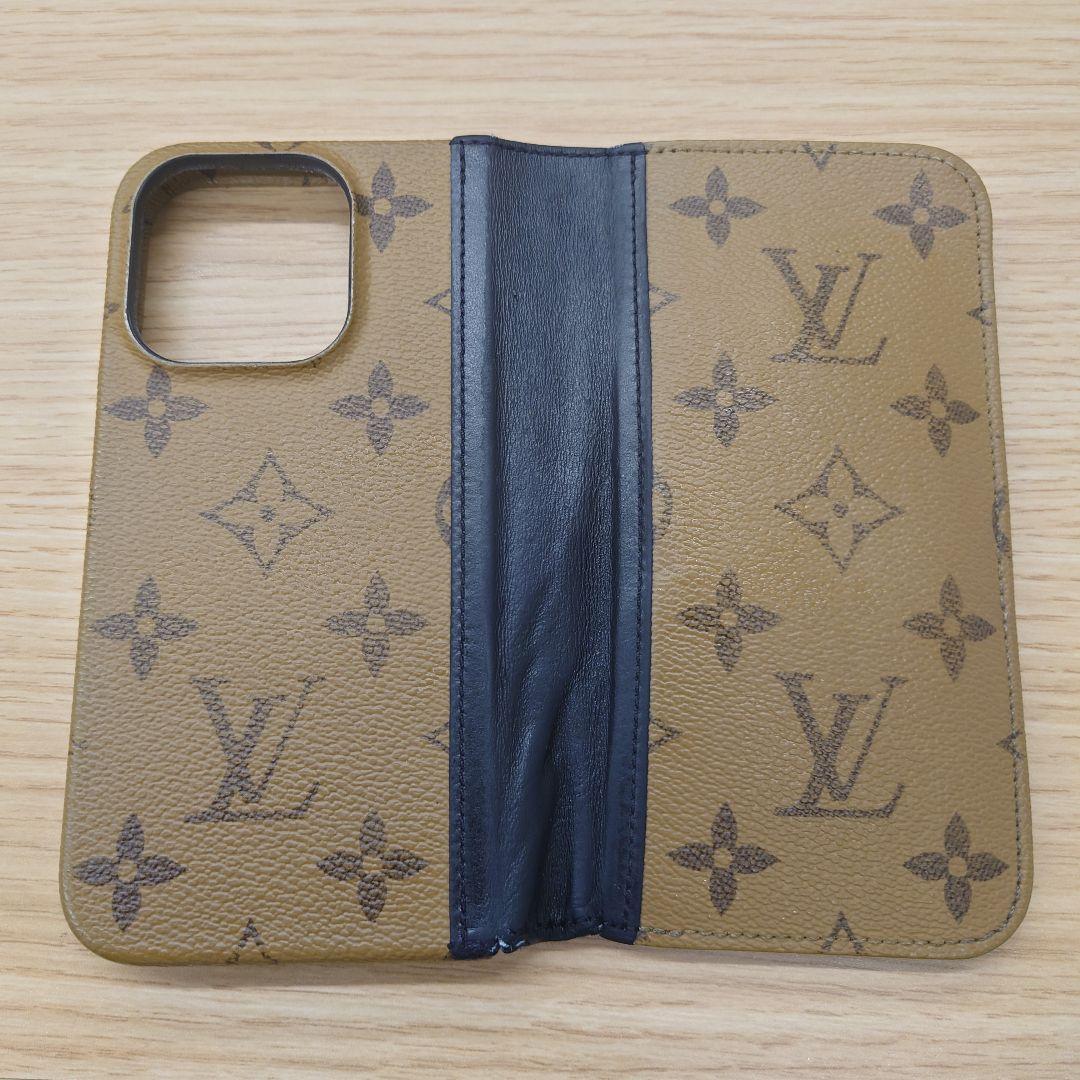 LOUIS VUITTON ルイヴィトン iphone15pro 手帳ケース
