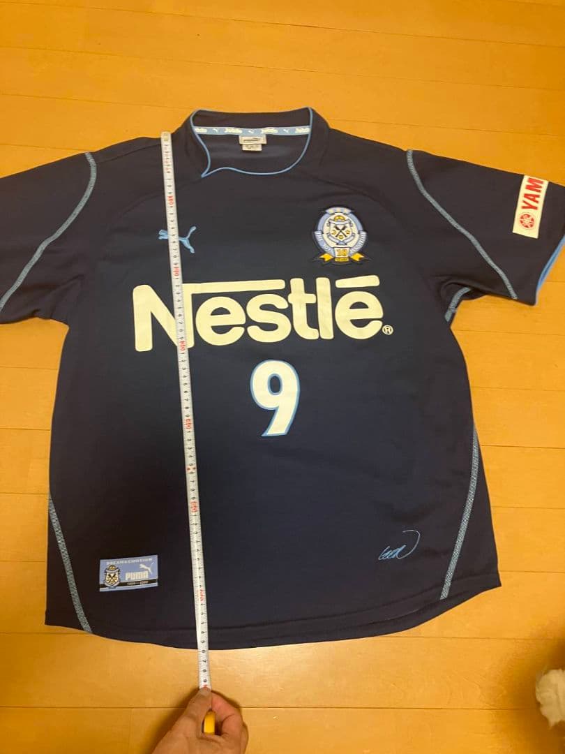 ジュビロ磐田 2003年 10周年 ユニフォーム 中山雅史 背番号9 サイズO
