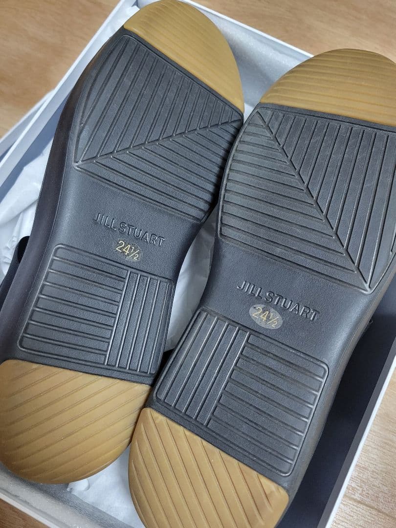 JILLSTUART リボン　モチーフ ストレッチ　スニーカー ブラック　ジル