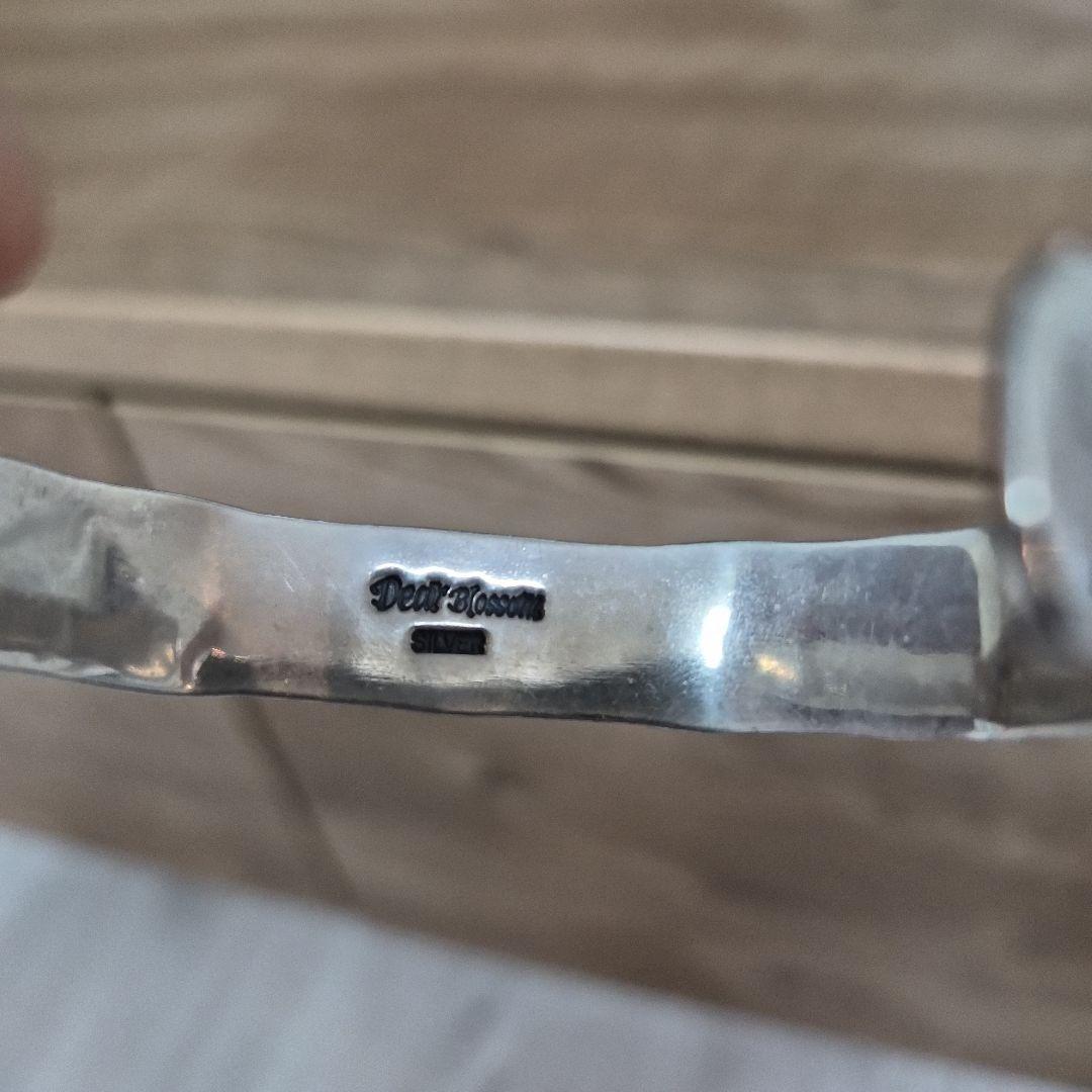 ディアブロッサム　ターコイズ シルバーバングル