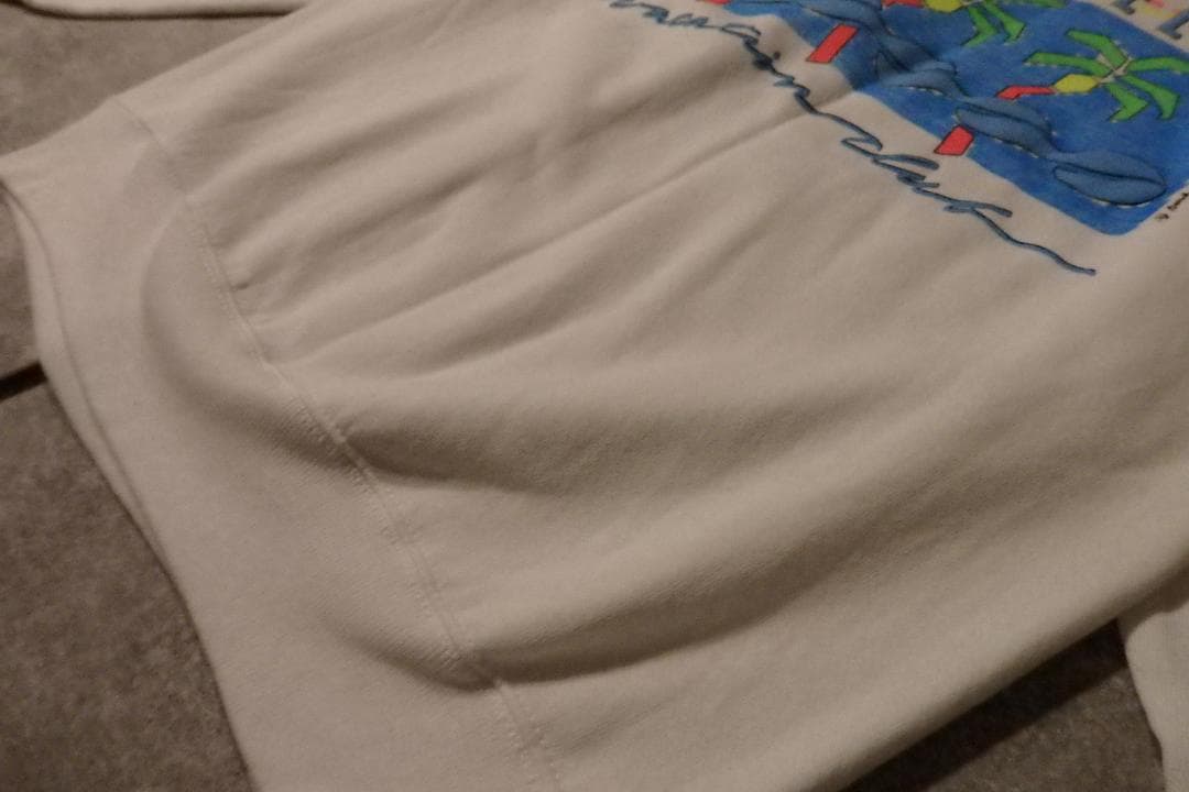 USA製 80s Hanes LOS ANGELES 発砲プリント スウェット