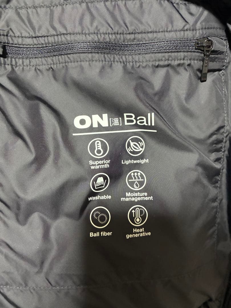 ノースフェイス M'S NUPTSE ON JACKET REAL BLACK