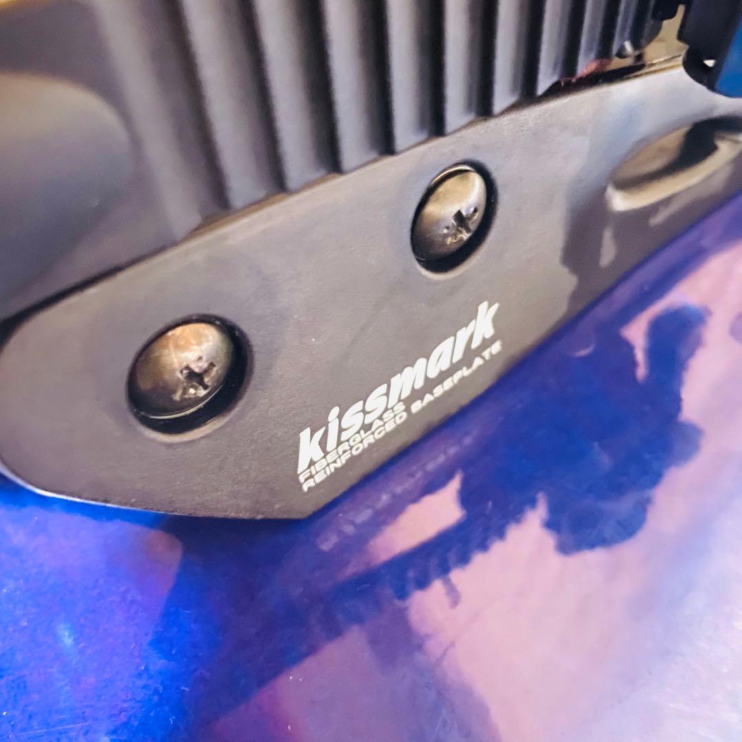 早い者勝ち kissmark スノーボードビンディングセット 142cm M/L