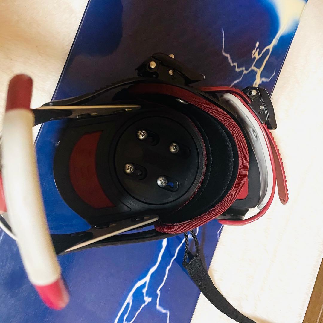 早い者勝ち kissmark スノーボードビンディングセット 142cm M/L