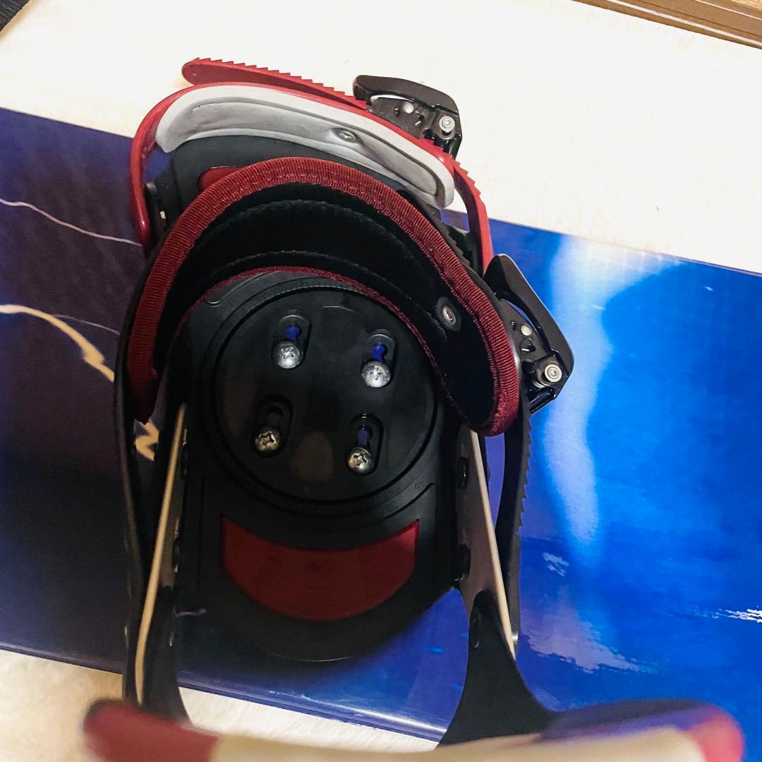 早い者勝ち kissmark スノーボードビンディングセット 142cm M/L